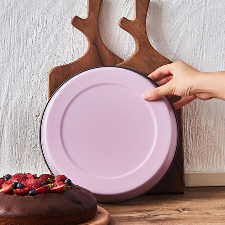 Karaca Multicake Karbon Çelik Lilac Yuvarlak Kek Kalıbı 28 Cm
