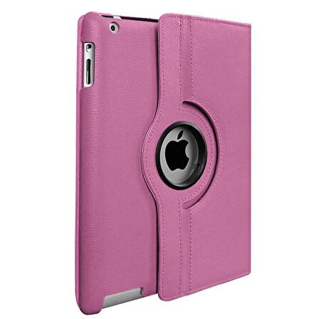 Gpack Apple iPad 9.7 2017 Kılıf Kapaklı Standlı 360 Dönebilen Koruma dn2