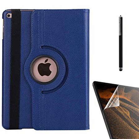 Gpack Apple iPad 10.2 2021 9.Nesil Kılıf Kapaklı Standlı 360 Dönebilen Koruma dn22  Nano  Kalem