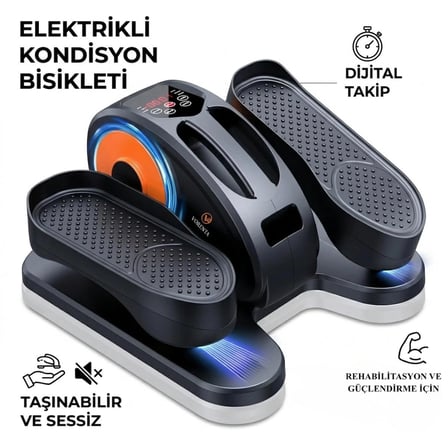 ActiveSit RB-EB021 Egzersiz Eliptik Kondisyon Bisikleti,Kumandalı El Ayak ve Kas Çalıştırma Aleti