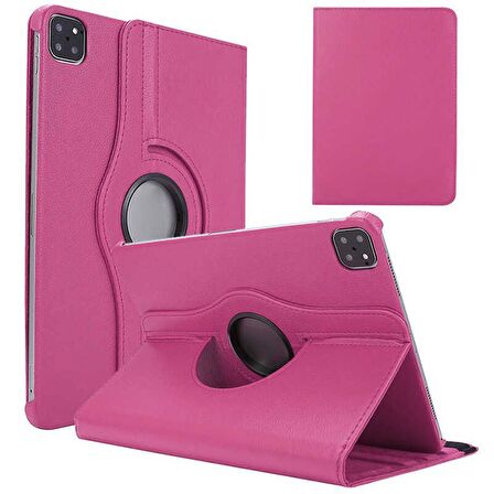 Gpack Apple iPad Air 10.9 2020 4.Nesil Kılıf Kapaklı Standlı 360 Dönebilen Koruma dn2