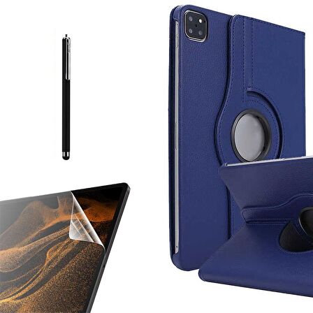 Gpack Apple iPad Pro 11 2020 11 İnç Kılıf Kapaklı Standlı 360 Dönebilen Koruma dn22  Nano  Kalem