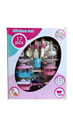 MLH 05 MELİH TOYS 17 PARÇA MUTFAK SETİ