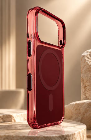 Sert TPU OverCover Premium Kılıf iPhone 17/18 Pro ile Uyumlu MagSafe