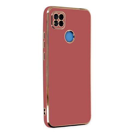 Xiaomi Redmi 9C Kılıf Volet Silikon - Kırmızı