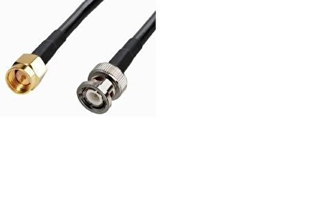 Sma Erkek - Bnc Kablo 5 metre rg58
