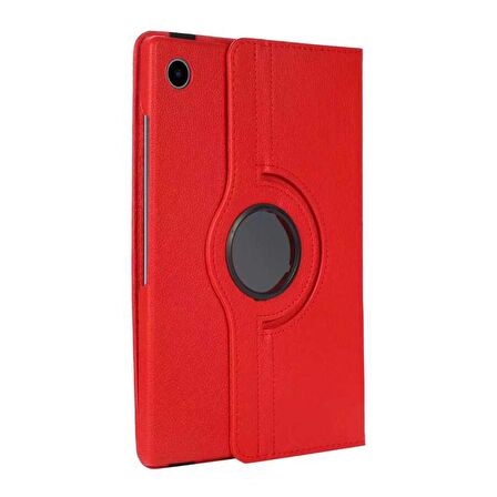 Gpack Samsung Galaxy Tab A8 10.5 SM X200 2021 Kılıf Kapaklı Standlı 360 Dönebilen Koruma dn2
