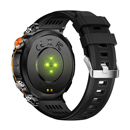Wonlex Outdoor Ultra Kaliteli Akıllı Saat- Sesli Görüşme Konuşma -Sosyal Medya Bildirimleri- 600MAH -52MM Kasaçapı