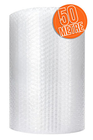 30 Cm x 50 Mt 90GR Üç Kat Kalın Balonlu Naylon Patpat Ambalaj Paketleme Taşınma Kargo Naylonu