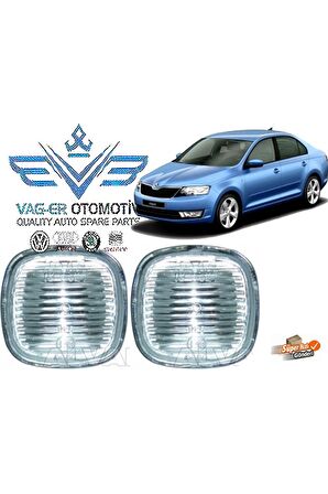 Rapid 2012-2020 Sağ Sol Çamurluk Yan Sinyali Lambası 1u0949127 Uyumlu