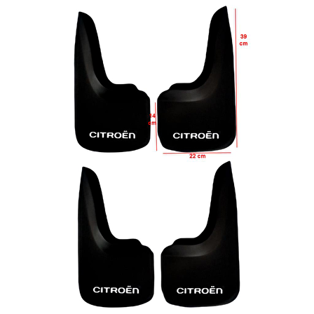 Citröen Jumper 4'lü Paçalık, Çamurluk, Tozluk CIT1BX019