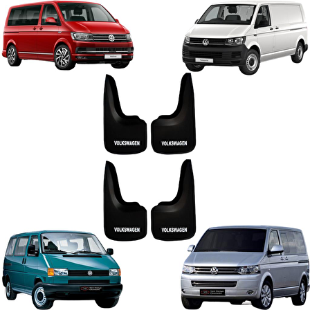 Volkswagen Transporter 4'lü Paçalık Çamurluk Tozluk VW1BX033
