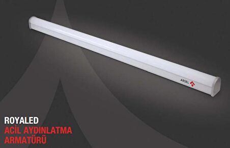 Arsel Royaled RL-8010 Acil Aydınlatma Armatürü Şebekeden Yanan Led Lamba