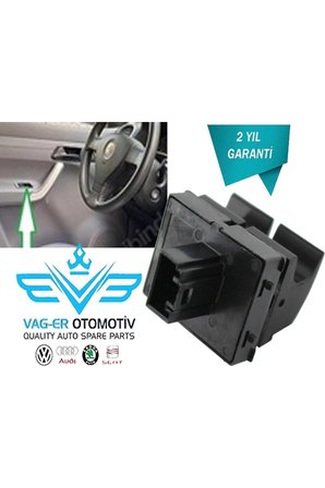 Vw Caddy 2015-2020 Ön Sol Cam Düğmesi Ikili 2 Li 2k0959857a