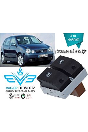 Vw Polo 2002-2005 Önden Arka Cam Için Cam Düğmesi 6q0959858a