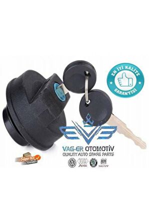 Octavia 2001-2004 Yakıt Depo Kapağı Anahtarlı 191201551a