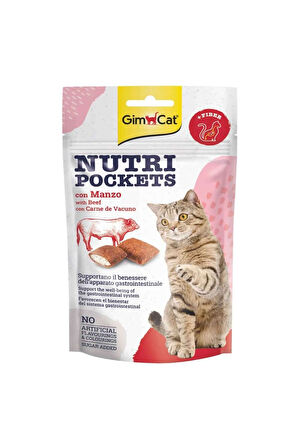 Nutripockets 3 lü set ( Somon, Biftek, Peynir Taurin)