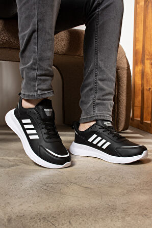 Günlük Erkek Bağcıklı Hafif Rahat Dikiş Detaylı  Yürüyüş Spor Ayakkabı 1671