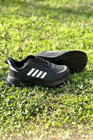 Günlük Erkek Bağcıklı Hafif Rahat Dikiş Detaylı  Yürüyüş Spor Ayakkabı 1671