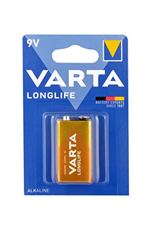 Longlife 9V Pil Yeni Üretim