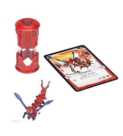 MONSUNO, Lisanslı Stingapede Figür, Fırlatma Kapsülü ve Oyun Kartı