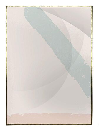 Shop365 Şekiller Dekoratif Pastel Renkler Modern Tablo Çerçeveli P-000493