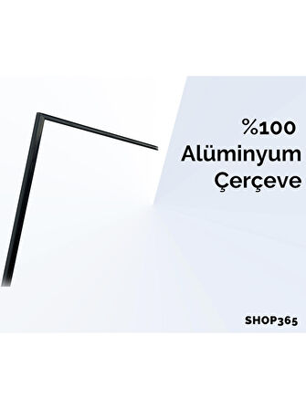 Shop365 Bitki Yapraklar ve Şekiller Modern Tablo Çerçeveli P-000701