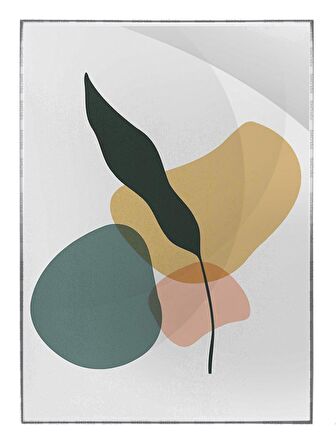 Shop365 Bitki Tasarım Modern Tablo Çerçeveli P-000842