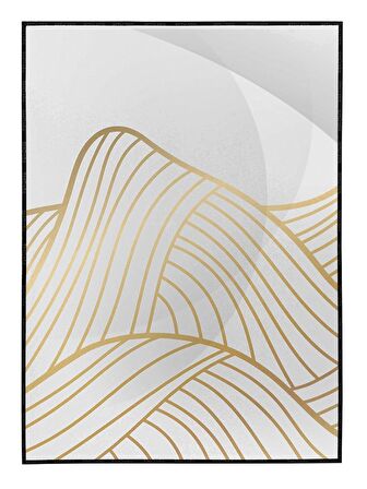 Shop365 Toprak Renk Tonları Manzaralar Modern Tablo Çerçeveli P-000893