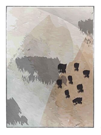 Shop365 Ay Güneş ve Toprak Modern Tablo Çerçeveli P-001229