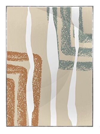 Shop365 Ay Güneş ve Toprak Modern Tablo Çerçeveli P-001234