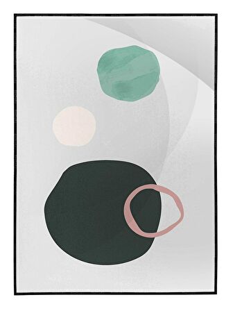 Shop365 Modern Tasarım İllüstrasyon Modern Tablo Çerçeveli P-001312