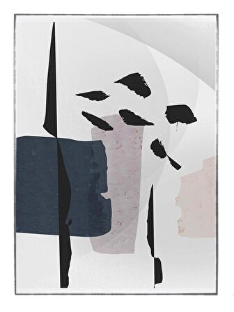 Shop365 Toprak Renk Tonları Tasarım Modern Tablo Çerçeveli P-001650