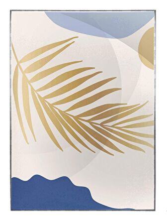 Shop365 Yapraklar veya Şekiller Modern Tablo Çerçeveli P-001691
