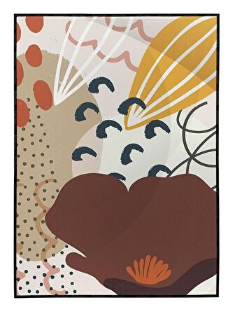 Shop365 Modern Tasarım İllüstrasyon Modern Tablo Çerçeveli P-001738