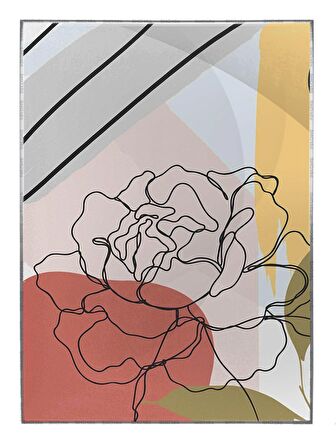 Shop365 Modern Tasarım İllüstrasyon Modern Tablo Çerçeveli P-001749
