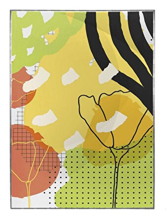 Shop365 Modern Tasarım İllüstrasyon Modern Tablo Çerçeveli P-001782