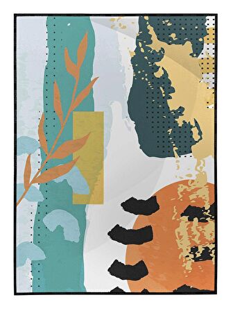 Shop365 Modern Tasarım İllüstrasyon Modern Tablo Çerçeveli P-001793