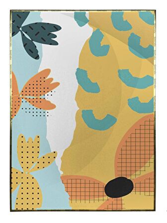 Shop365 Modern Tasarım İllüstrasyon Modern Tablo Çerçeveli P-001801