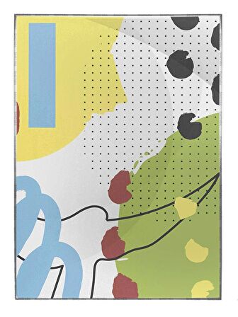 Shop365 Modern Tasarım İllüstrasyon Modern Tablo Çerçeveli P-001811