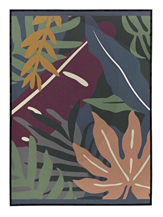 Shop365 Sanat Tekstil Tasarımı Edebiyat veya Doğal Tropikal Çizgi Sanatı, Modern Poster P-001833