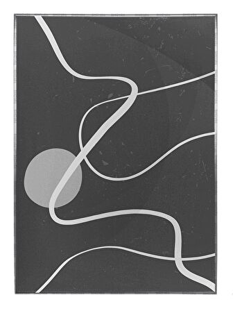 Shop365 Toprak Renk Tonları Tasarım Modern Tablo Çerçeveli P-002120