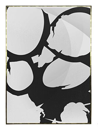 Shop365 Toprak Renk Tonları Tasarım Modern Tablo Çerçeveli P-002169