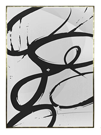 Shop365 Toprak Renk Tonları Tasarım Modern Tablo Çerçeveli P-002170