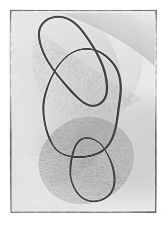 Shop365 Toprak Renk Tonları Tasarım Modern Tablo Çerçeveli P-002182
