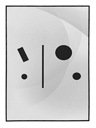 Shop365 Toprak Renk Tonları Tasarım Modern Tablo Çerçeveli P-002188