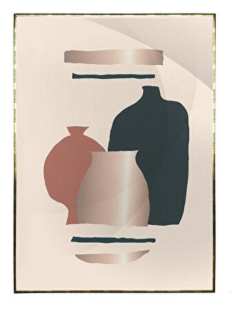 Shop365 Çeşitli Objeler Modern Tasarım Tablo Çerçeveli P-002321
