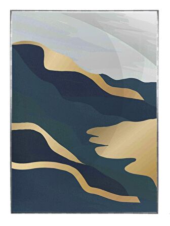 Shop365 Dağ Doğa Manzara Dekoratif Modern Tablo Çerçeveli P-002337