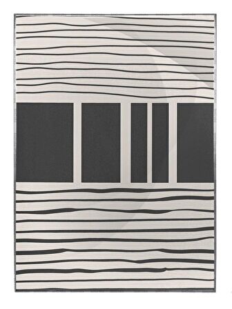 Shop365 Toprak Renk Tonları Tasarım Modern Tablo Çerçeveli P-002387