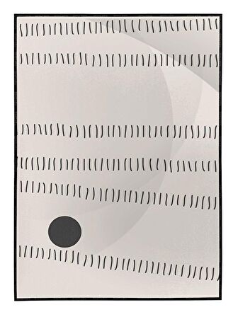 Shop365 Toprak Renk Tonları Tasarım Modern Tablo Çerçeveli P-002389